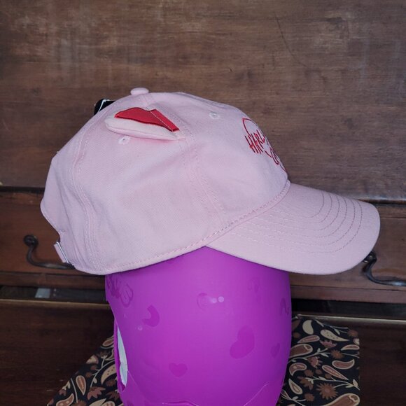 Harley Quinn Birds of Prey Pink Cap New with Tags - Picture 7 of 13